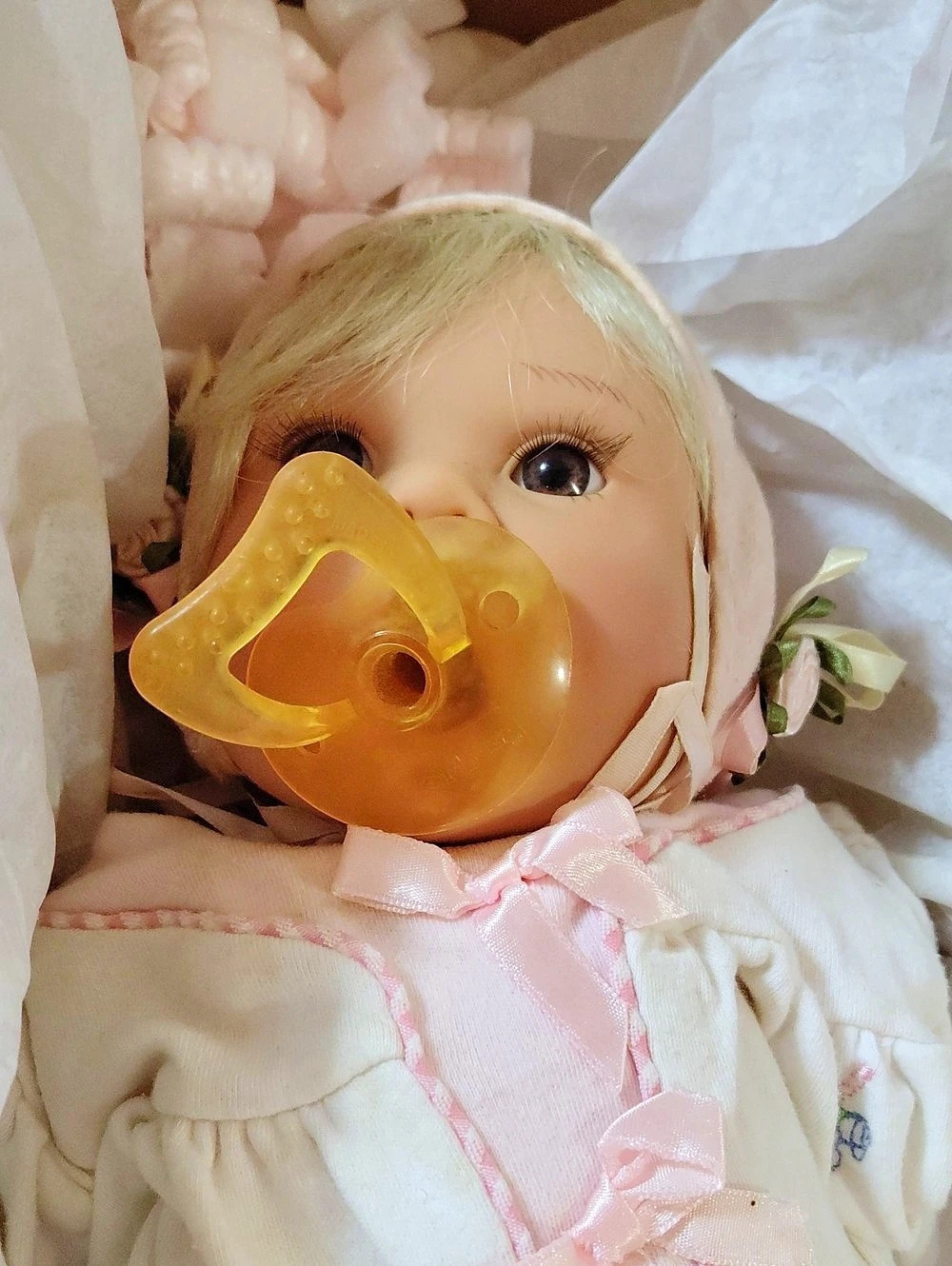 Baby Doll Pink & White